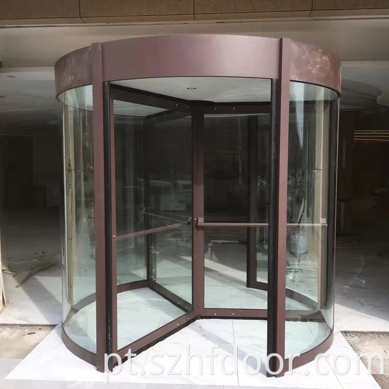 Rotary automatic door